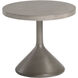 Adonis 17.5 X 15.75 inch Grey Outdoor End Table